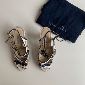 Oscar de la Renta Summer Pump Sandals